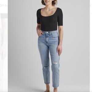 *Silver Jeans Highly Desirable High Rise Straight Leg Ankle Jeans